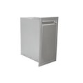 Articulos Para El Hogar Valiant Stainless Steel Narrow Trash Drawer-Trash Can AR1704000